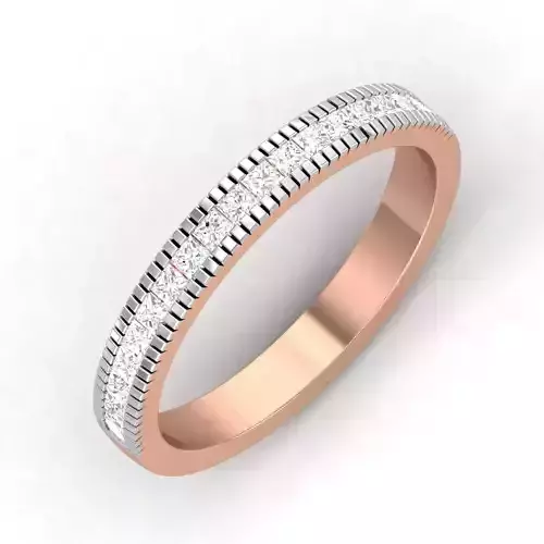 Women Band Ring 3dm render detail