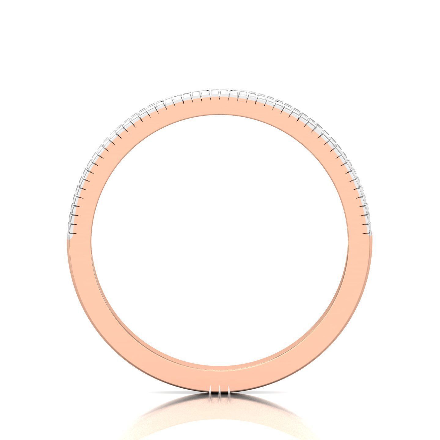 Women Band Ring 3dm render detail 3D print model_3