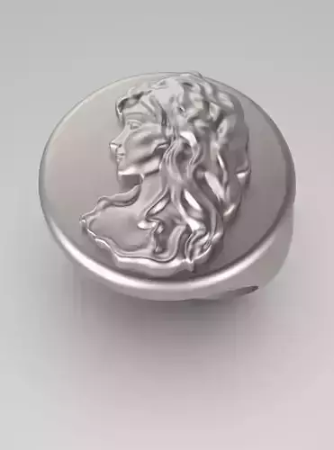 Zodiac ring Virgo 003