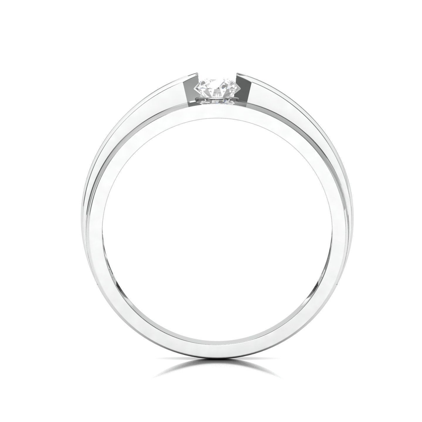 Women Band Ring 3dm render detail 3D print model_8