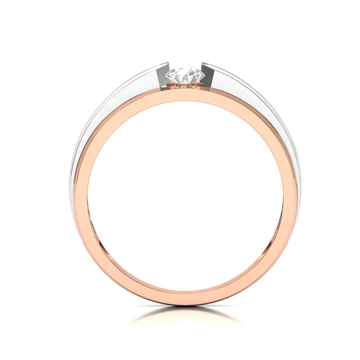 Women Band Ring 3dm render detail 3D print model_7