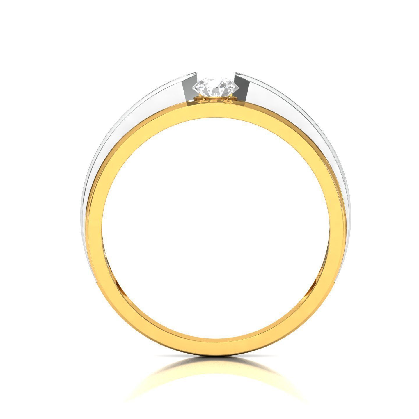 Women Band Ring 3dm render detail 3D print model_9