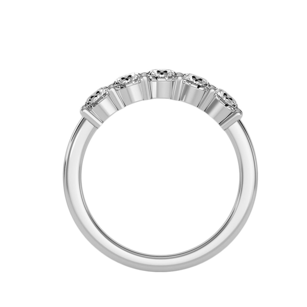 Women Band Ring 3dm stl render detail 3D print model_4