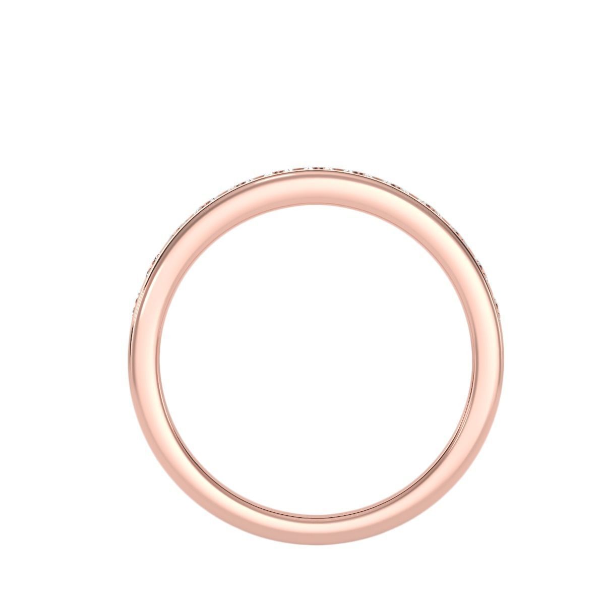 Women Band Ring 3dm stl render detail 3D print model_1