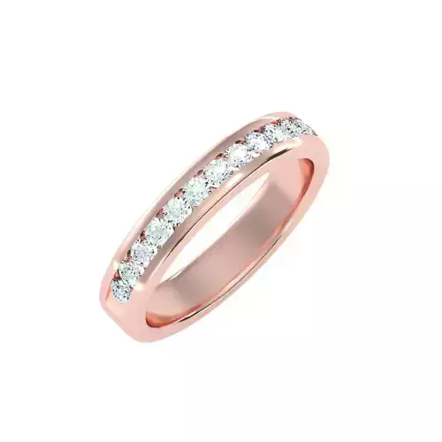 Women Band Ring 3dm stl render detail