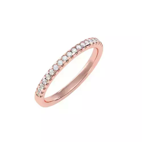 Women Band Ring 3dm stl render detail