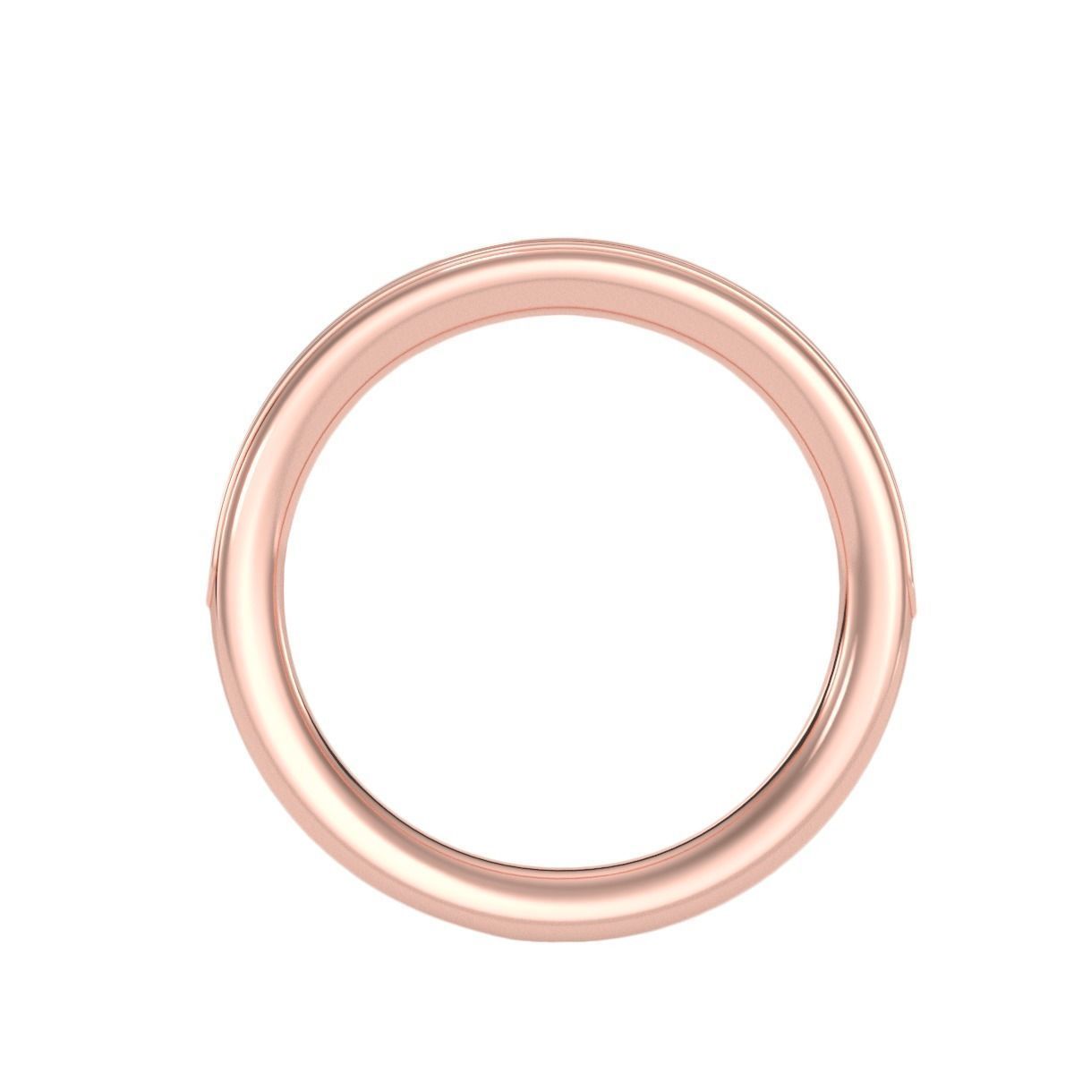 Women Band Ring 3dm stl render detail 3D print model_1