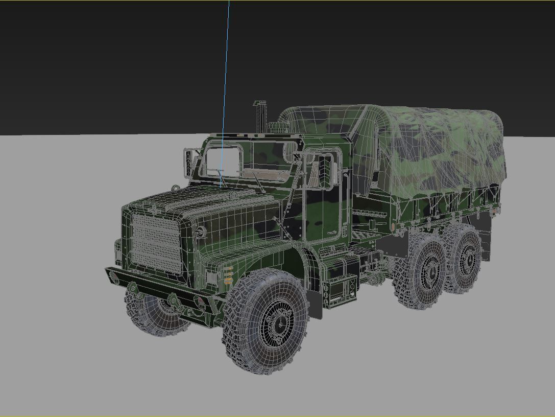 Oshkosh MTVR Mk23 3D model_8