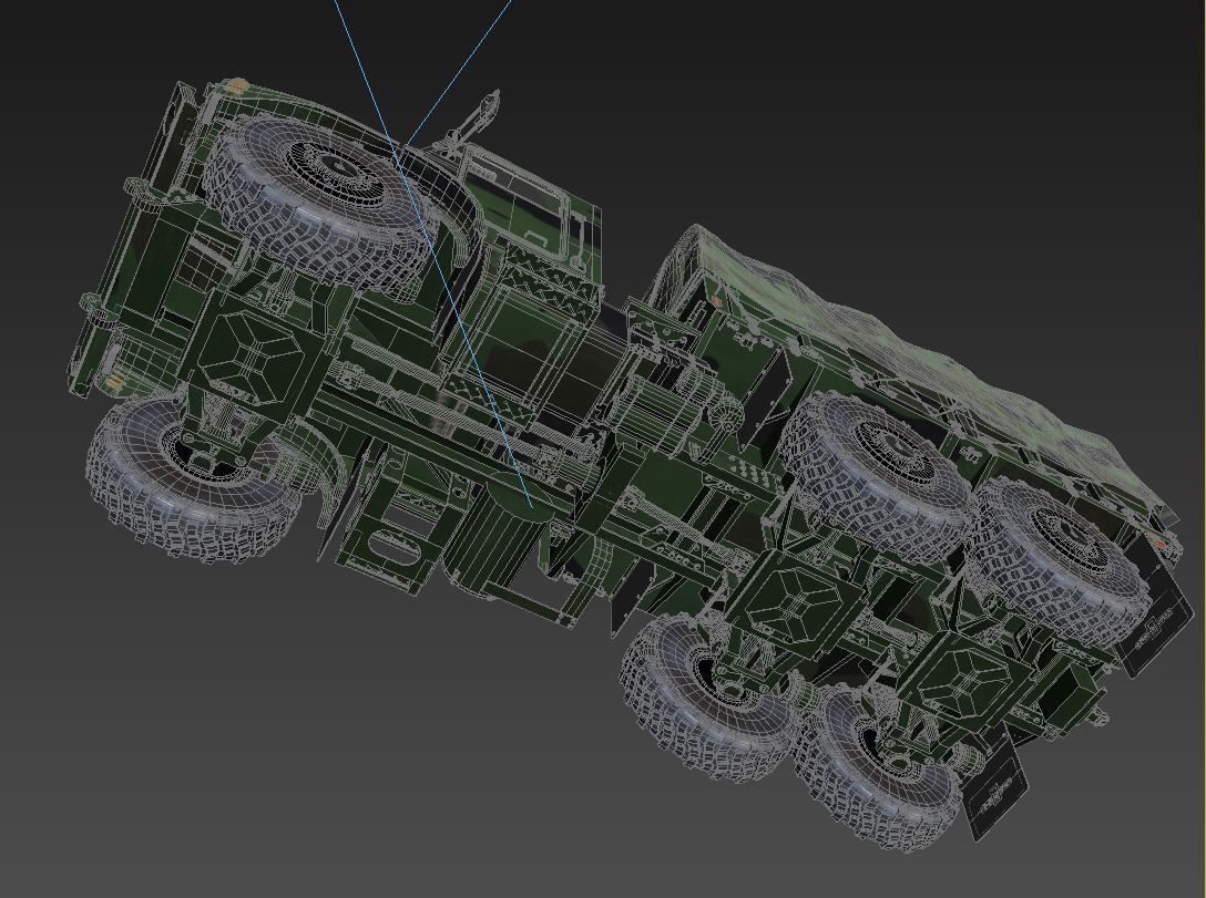 Oshkosh MTVR Mk23 3D model_9