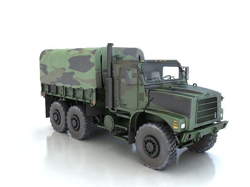 Oshkosh MTVR Mk23 3D model_1