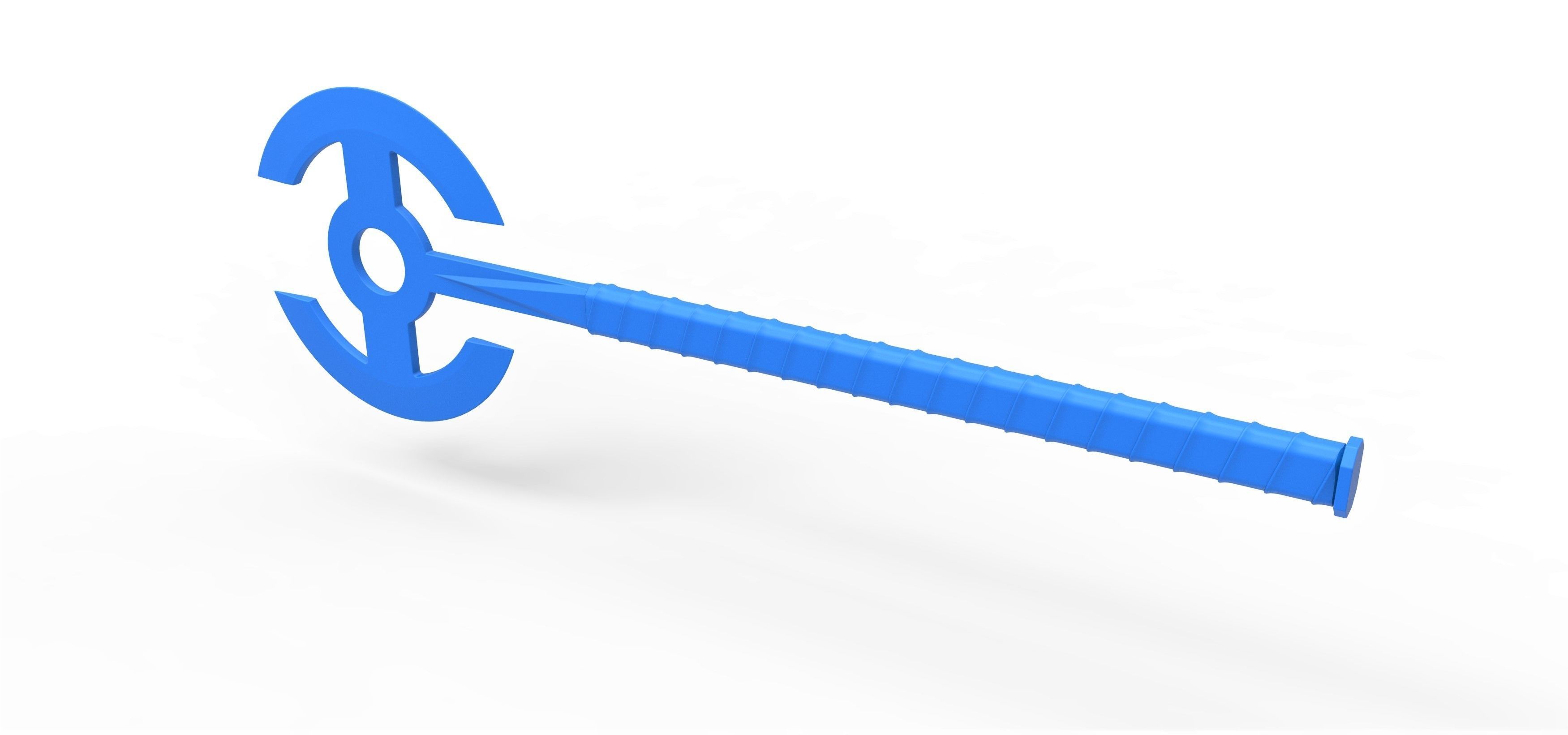 Double Headed Axe from The Old Guard 2020 3D print model_15