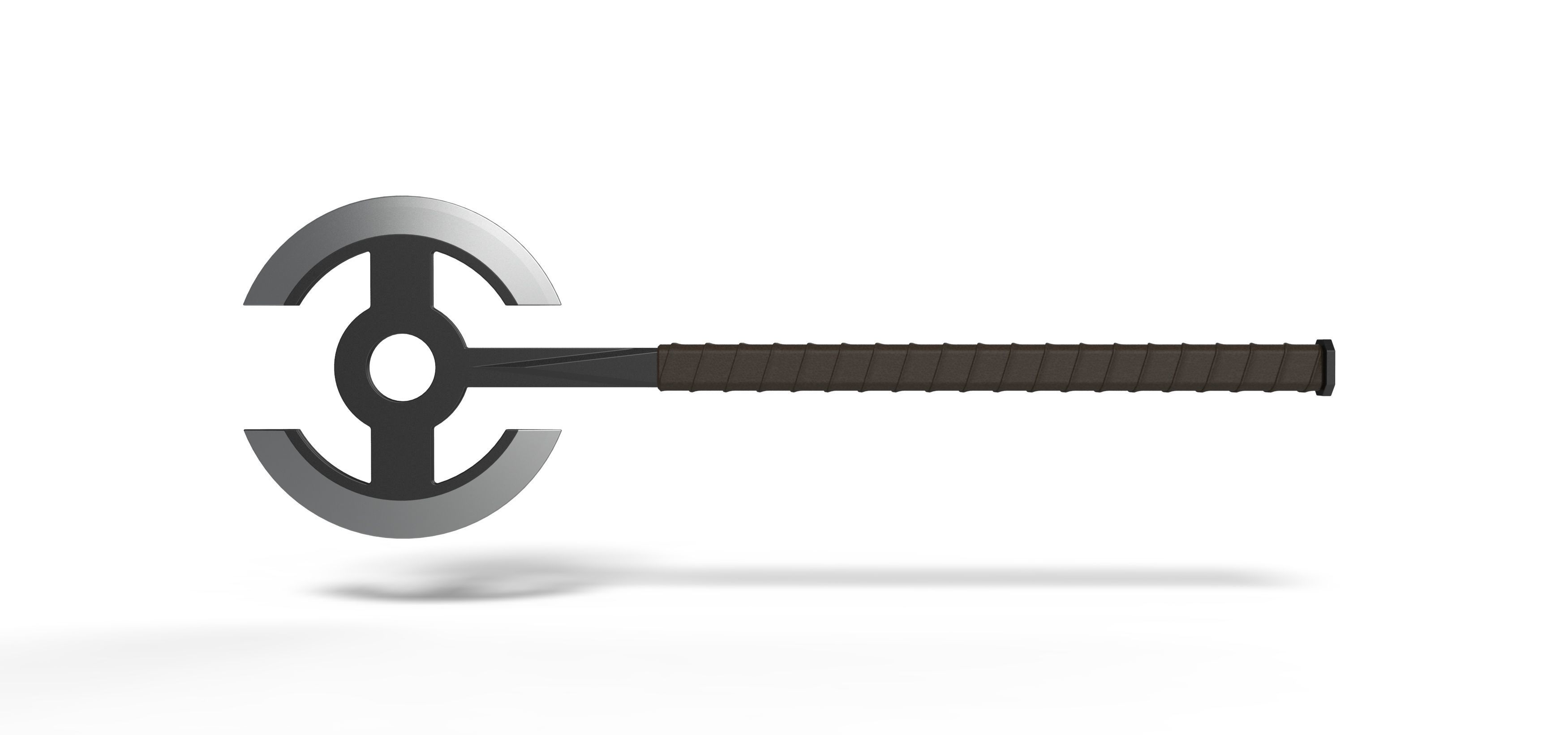 Double Headed Axe from The Old Guard 2020 3D print model_4