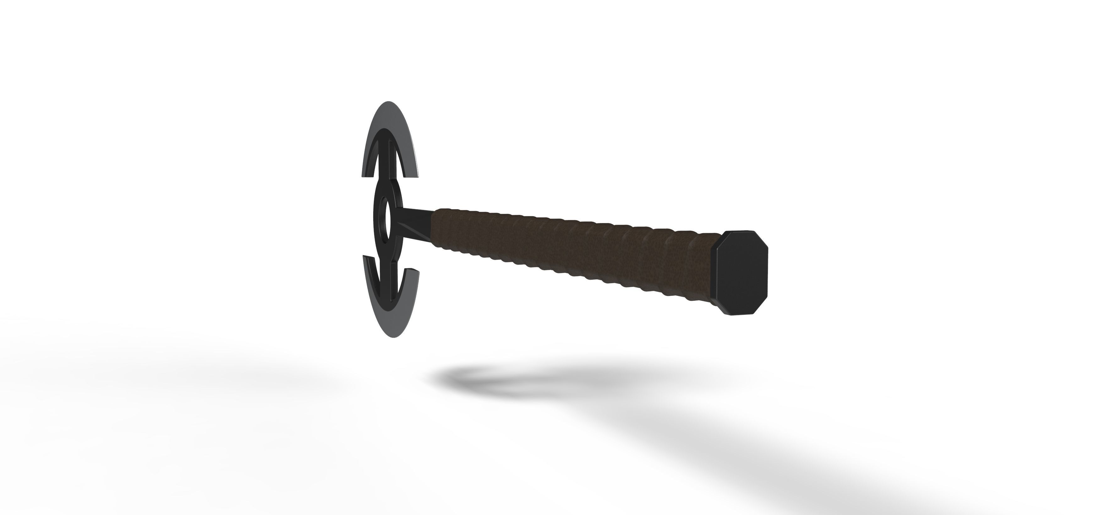 Double Headed Axe from The Old Guard 2020 3D print model_8