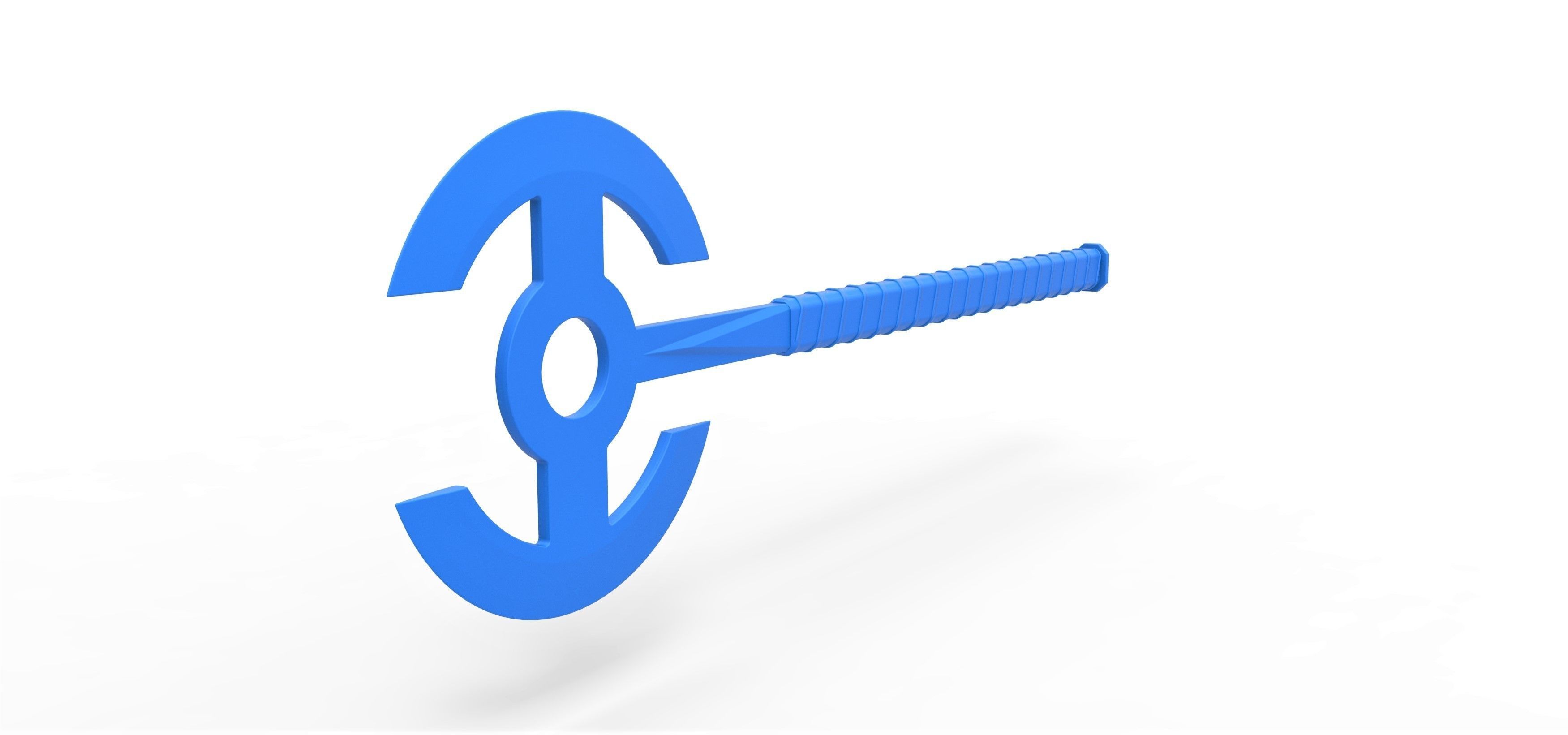 Double Headed Axe from The Old Guard 2020 3D print model_11