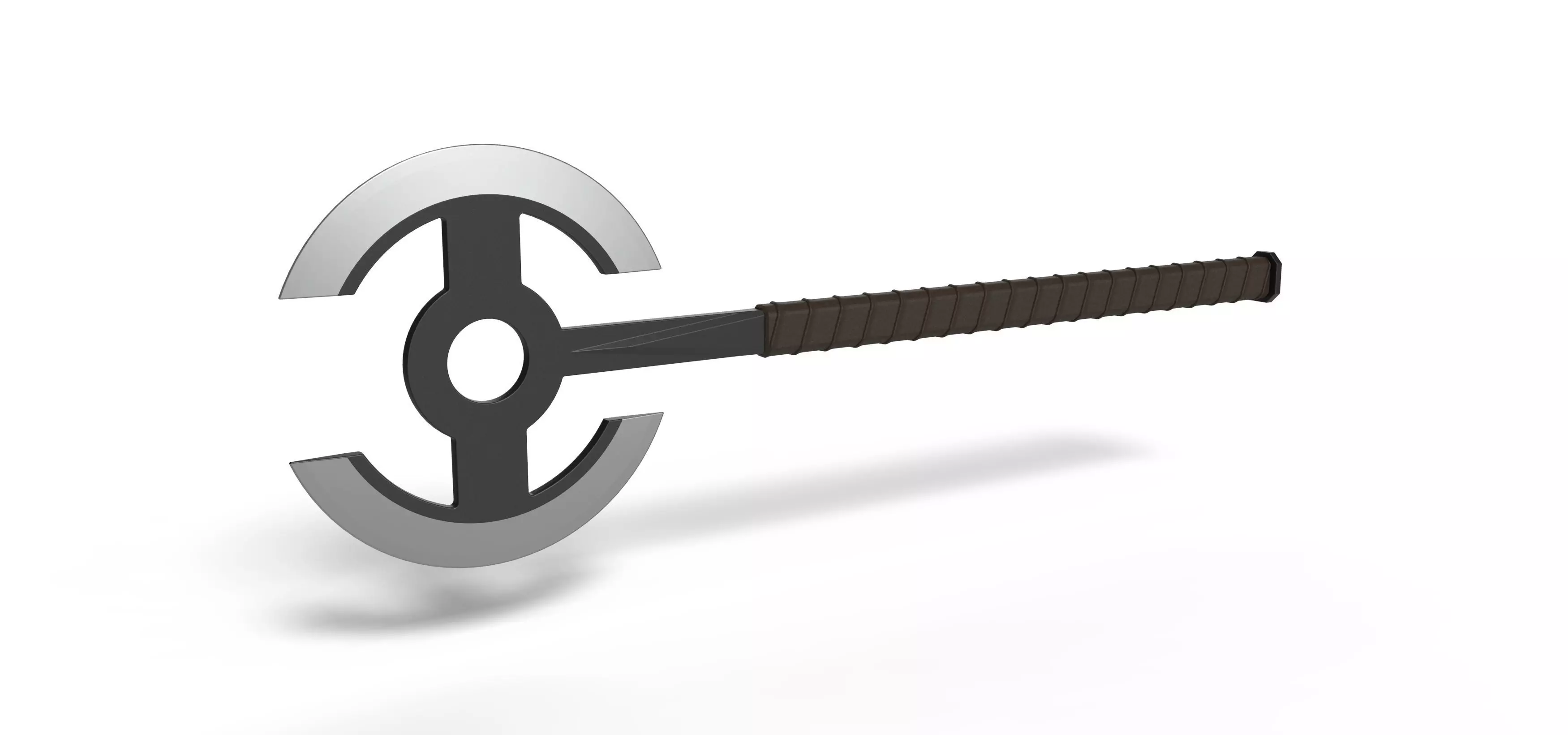 Double Headed Axe from The Old Guard 2020 3D print model_0