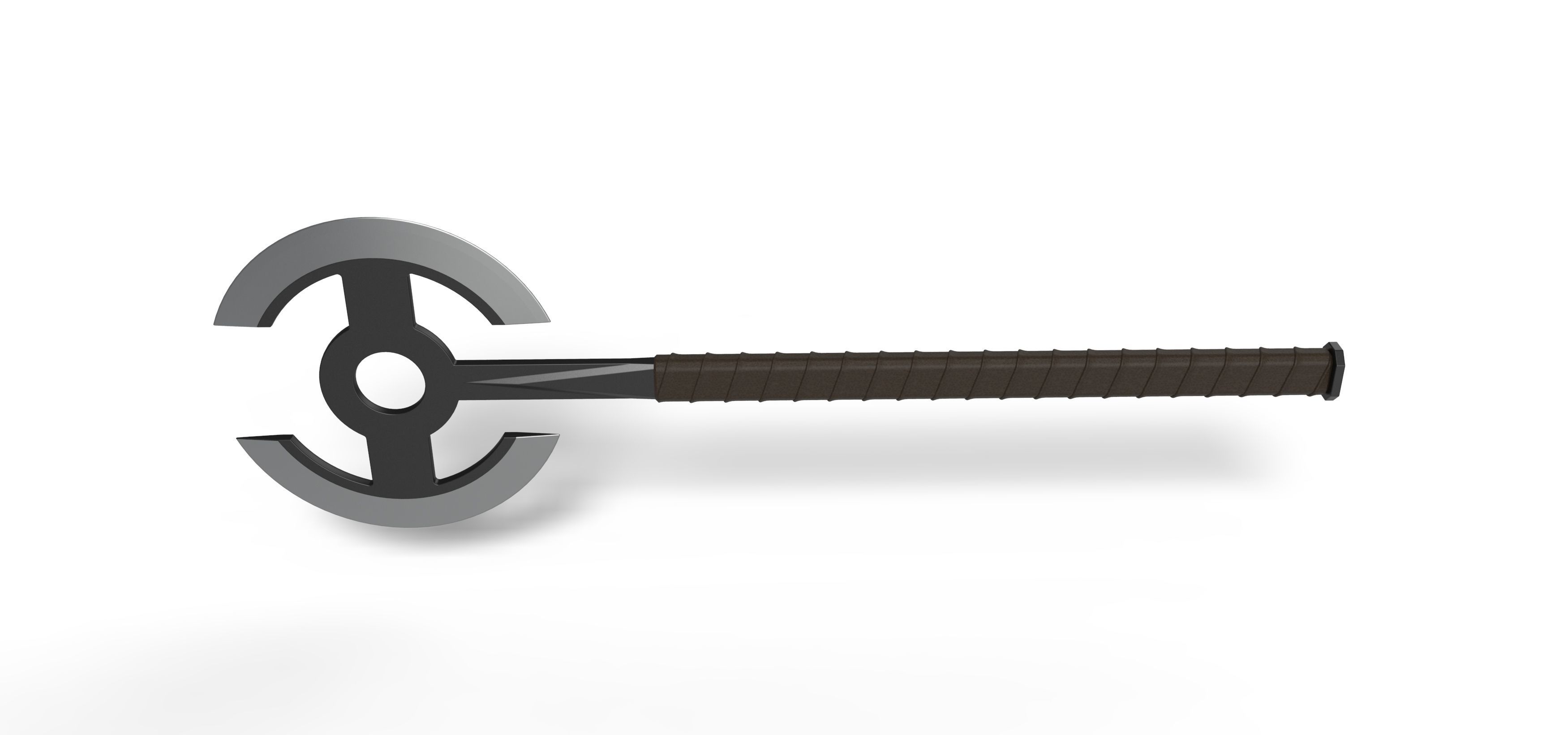 Double Headed Axe from The Old Guard 2020 3D print model_5