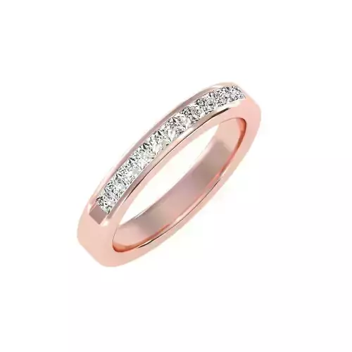 Women Band Ring 3dm stl render detail