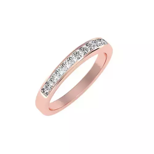 Women Band Ring 3dm stl render detail