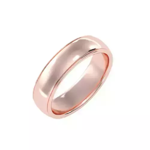 Women Band Ring 3dm stl render detail