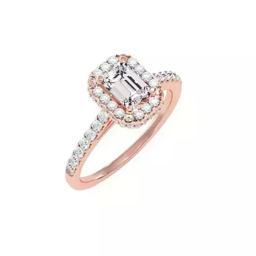 solitaire wedding engagement women ring 3dm render detail