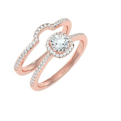 solitaire wedding engagement women ring 3dm stl render detail 3D print model