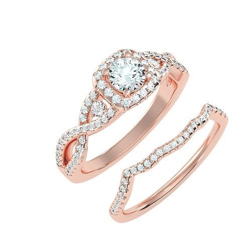 solitaire wedding engagement women ring 3dm stl render detail 3D print model