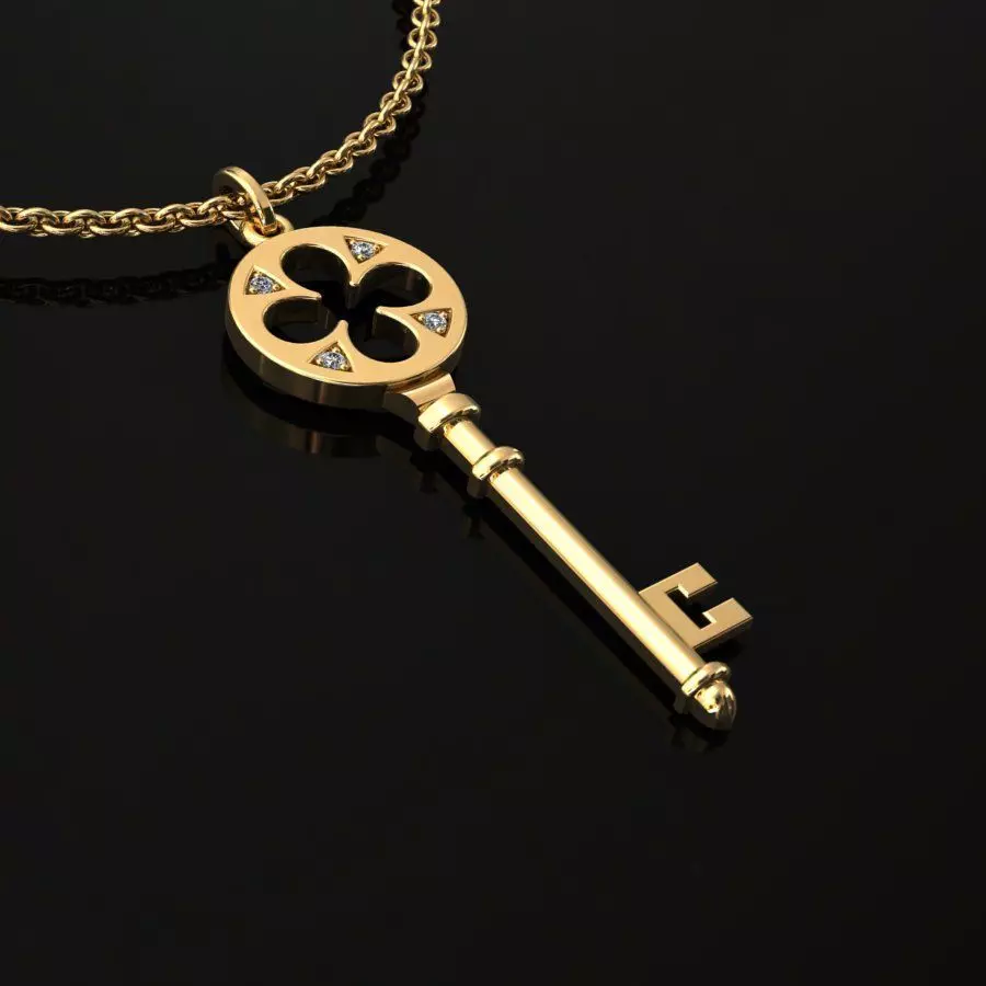 Pendant 08 3D print model_0