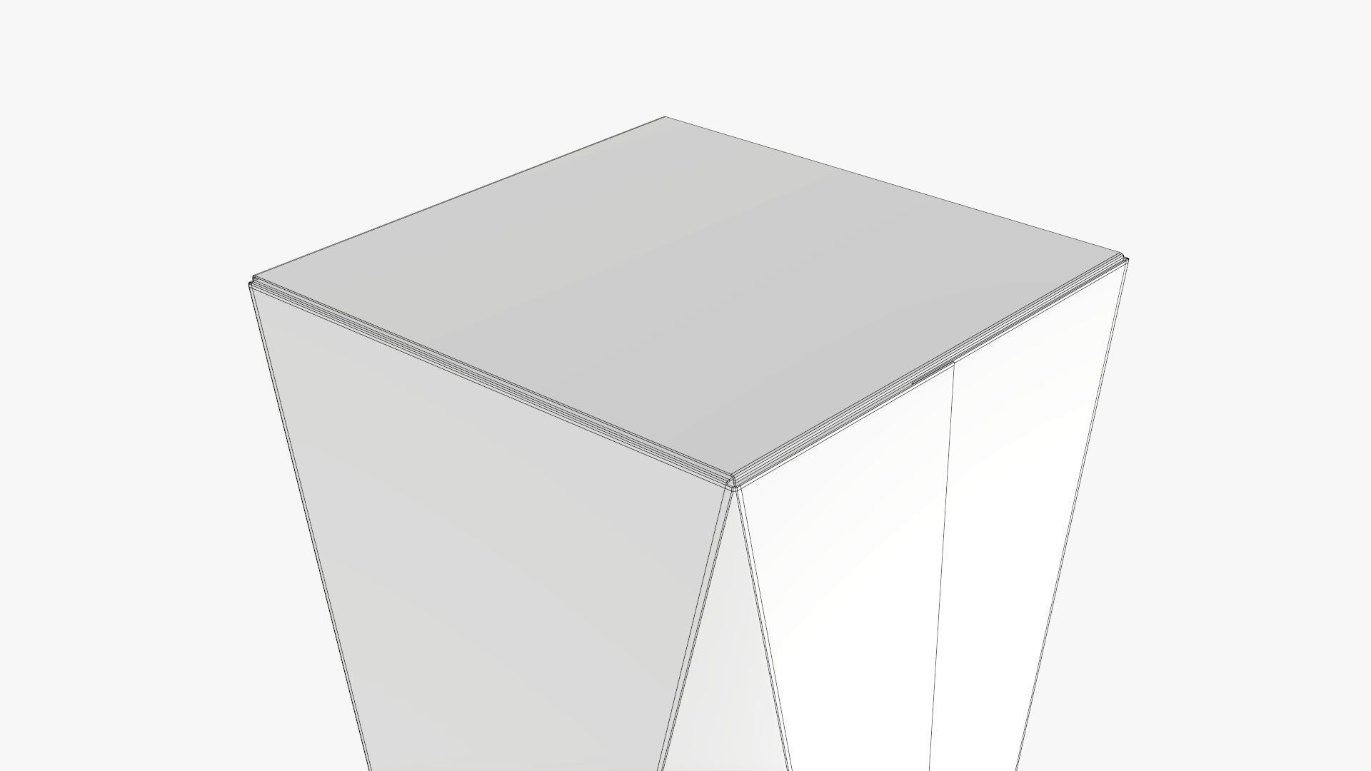 Beveled corner packaging box 02 3D model_9