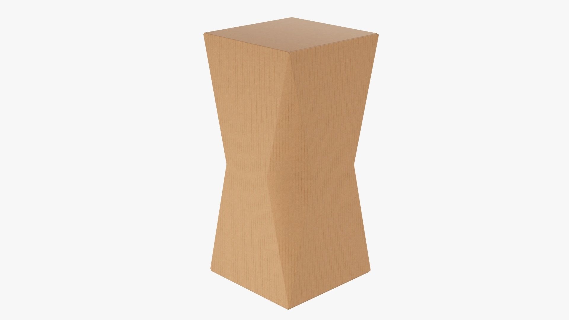 Beveled corner packaging box 02 3D model_3