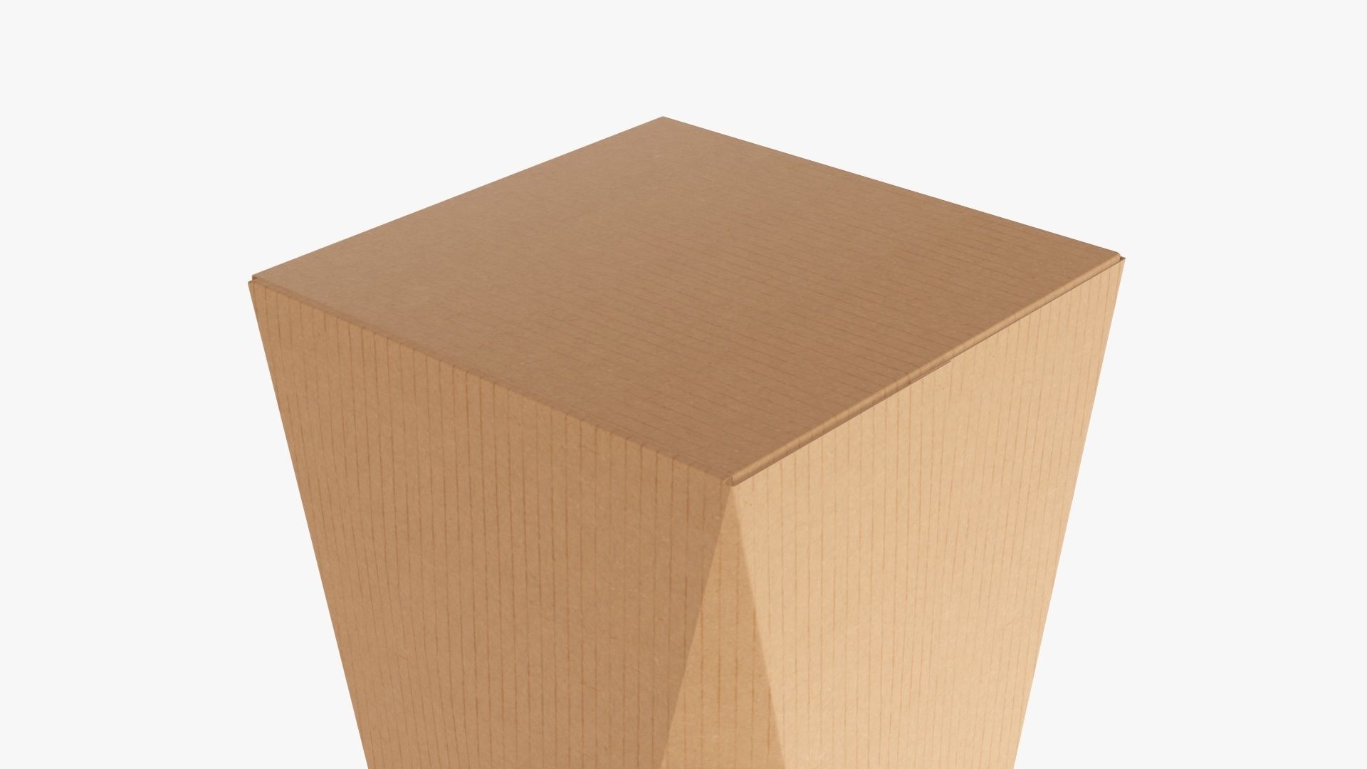 Beveled corner packaging box 02 3D model_4