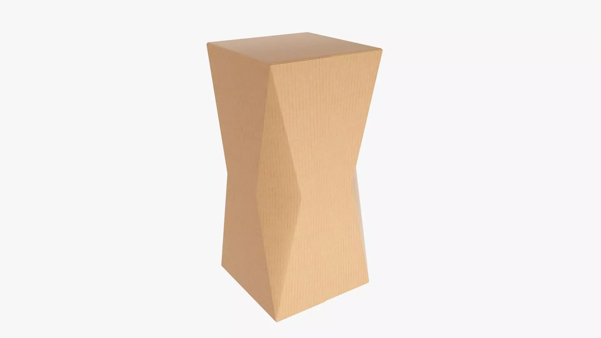 Beveled corner packaging box 02 3D model_0