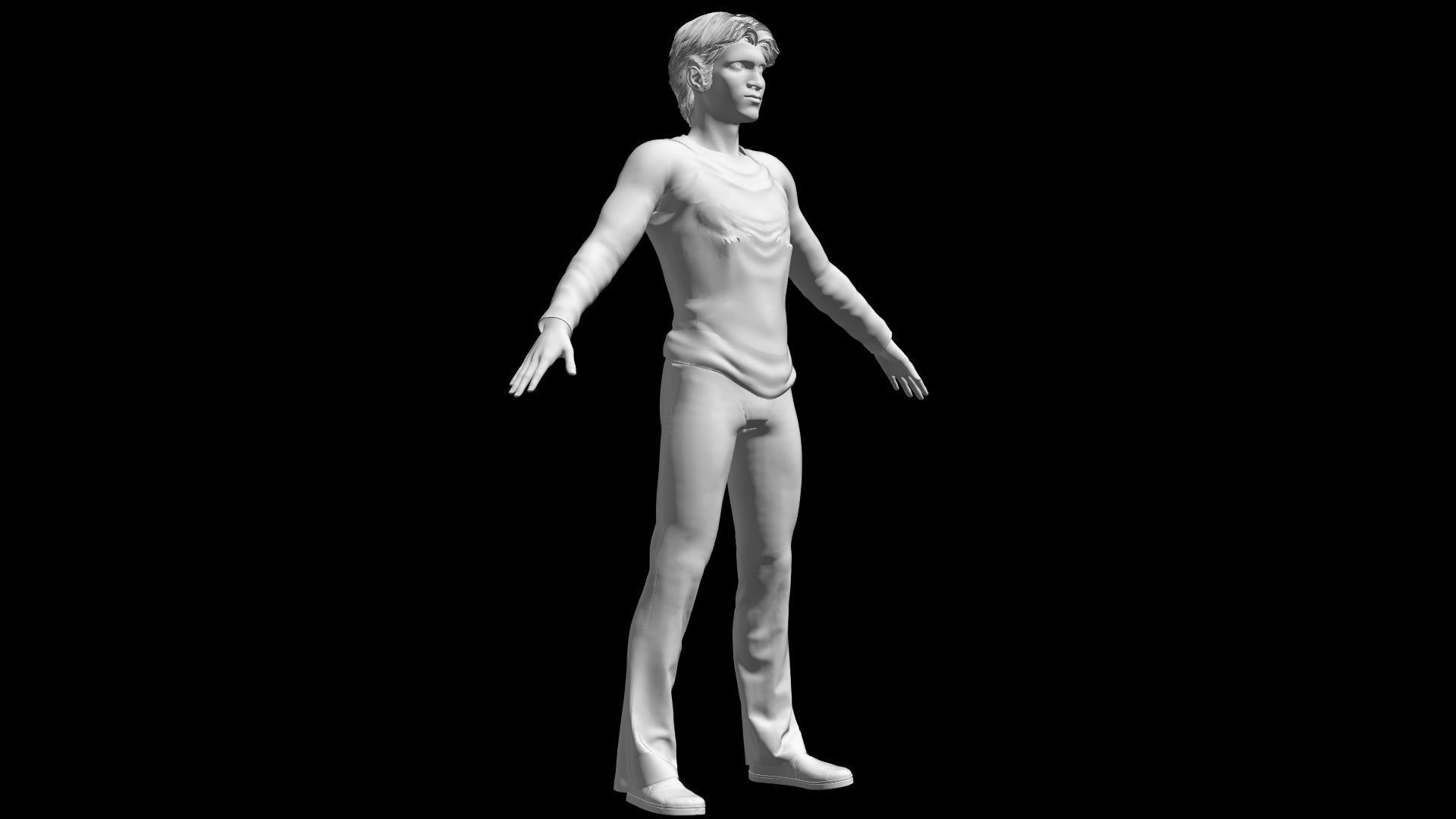 Cedric Diggory - Robert Pattinson 3D model_3