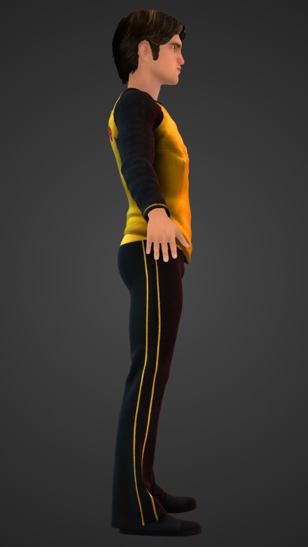 Cedric Diggory - Robert Pattinson 3D model_7