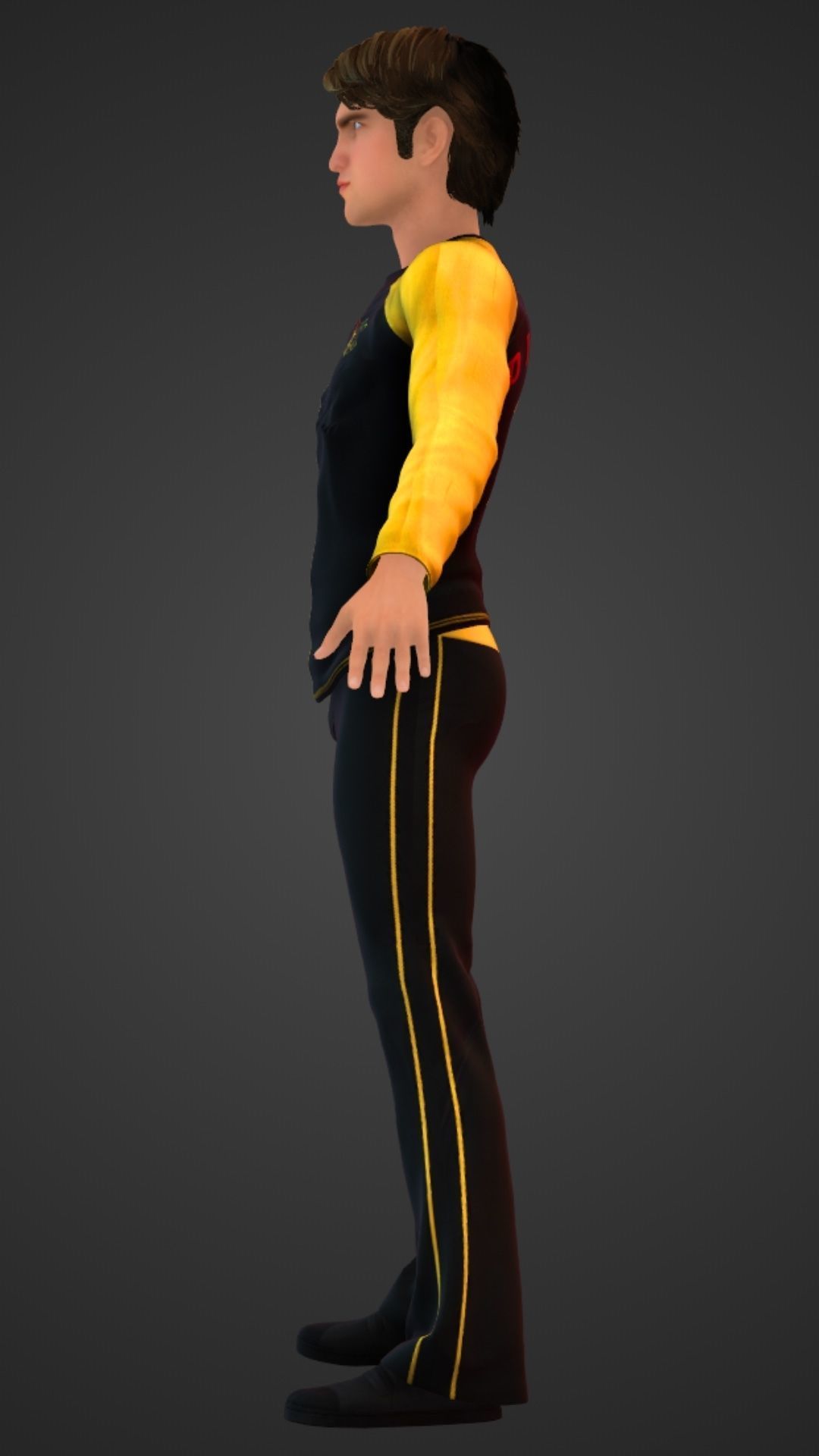 Cedric Diggory - Robert Pattinson 3D model_8