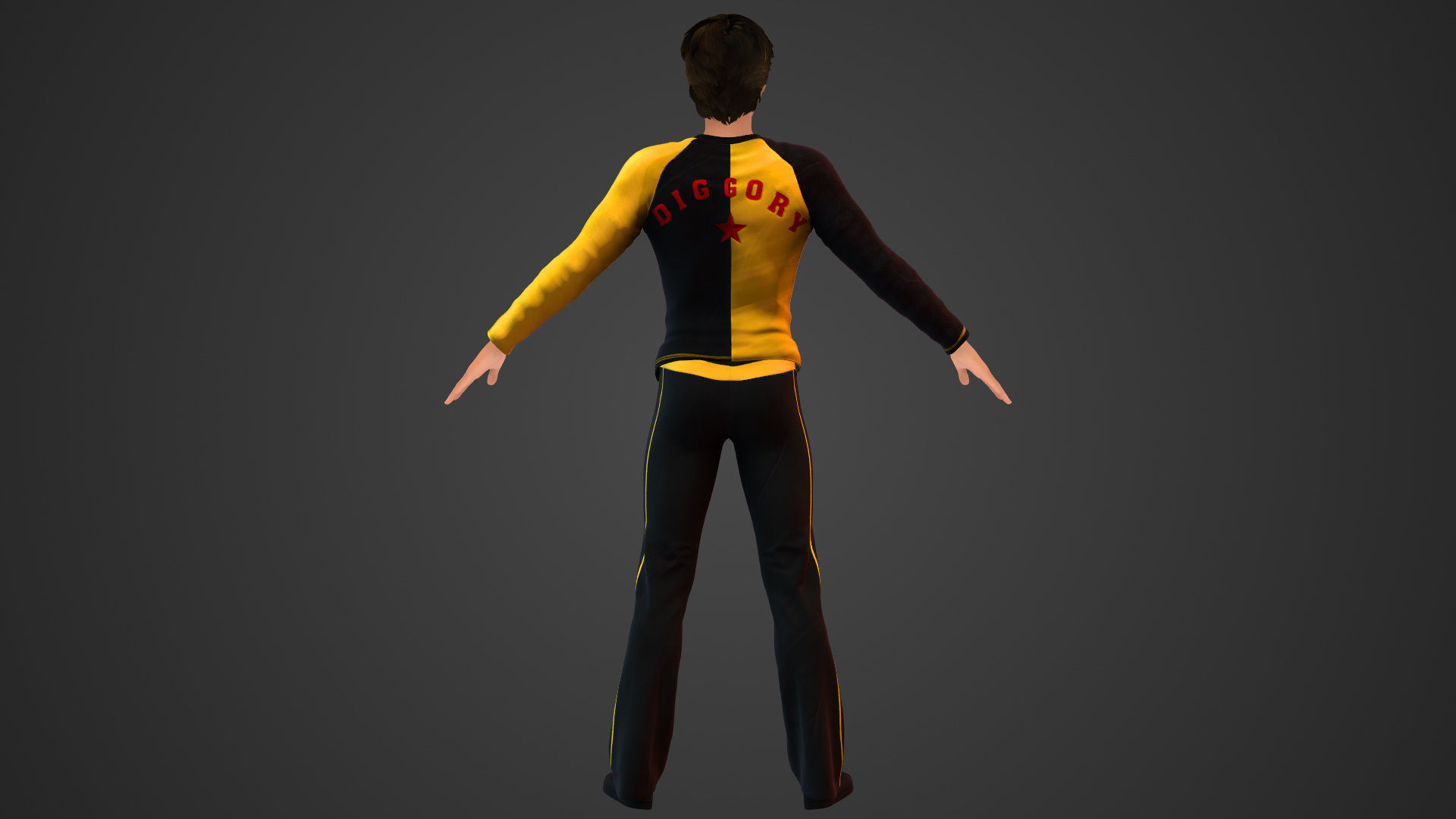 Cedric Diggory - Robert Pattinson 3D model_9
