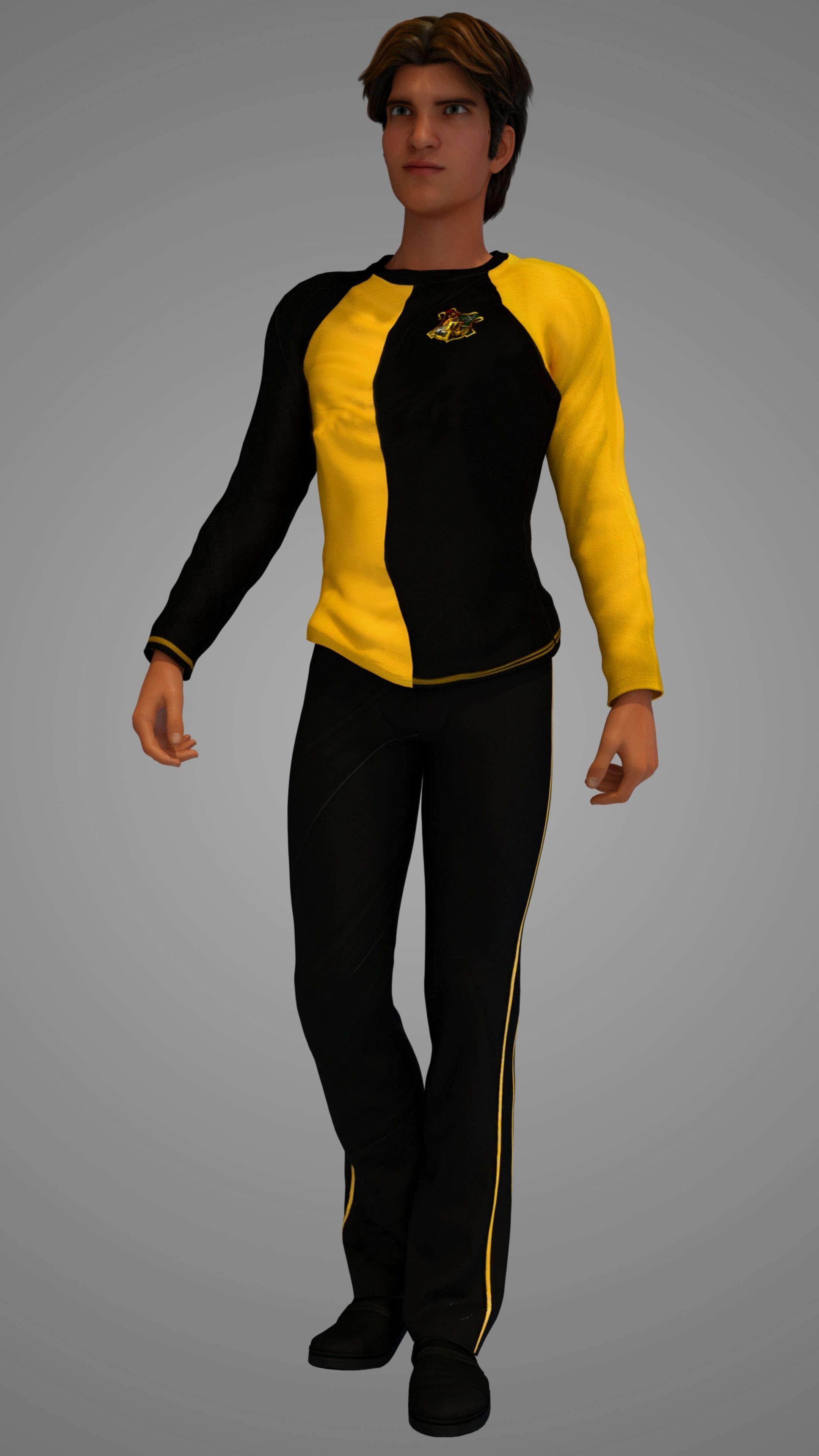 Cedric Diggory - Robert Pattinson 3D model_12