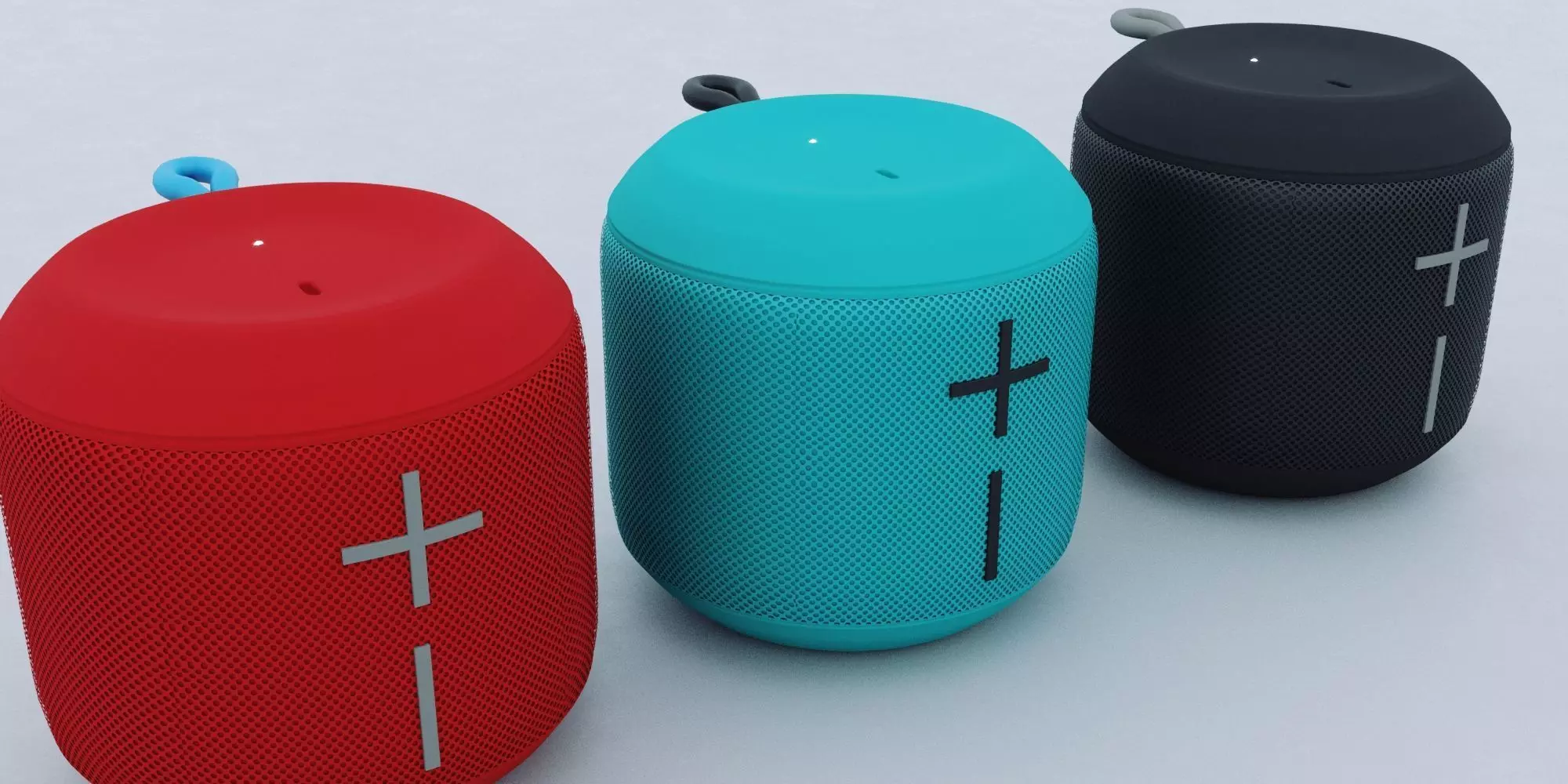 Bluetooth speaker 3D model_0