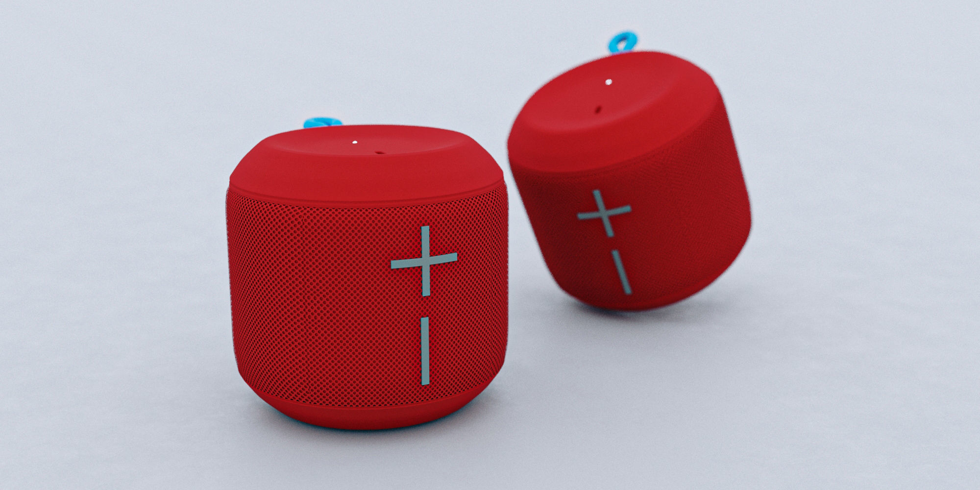 Bluetooth speaker 3D model_1