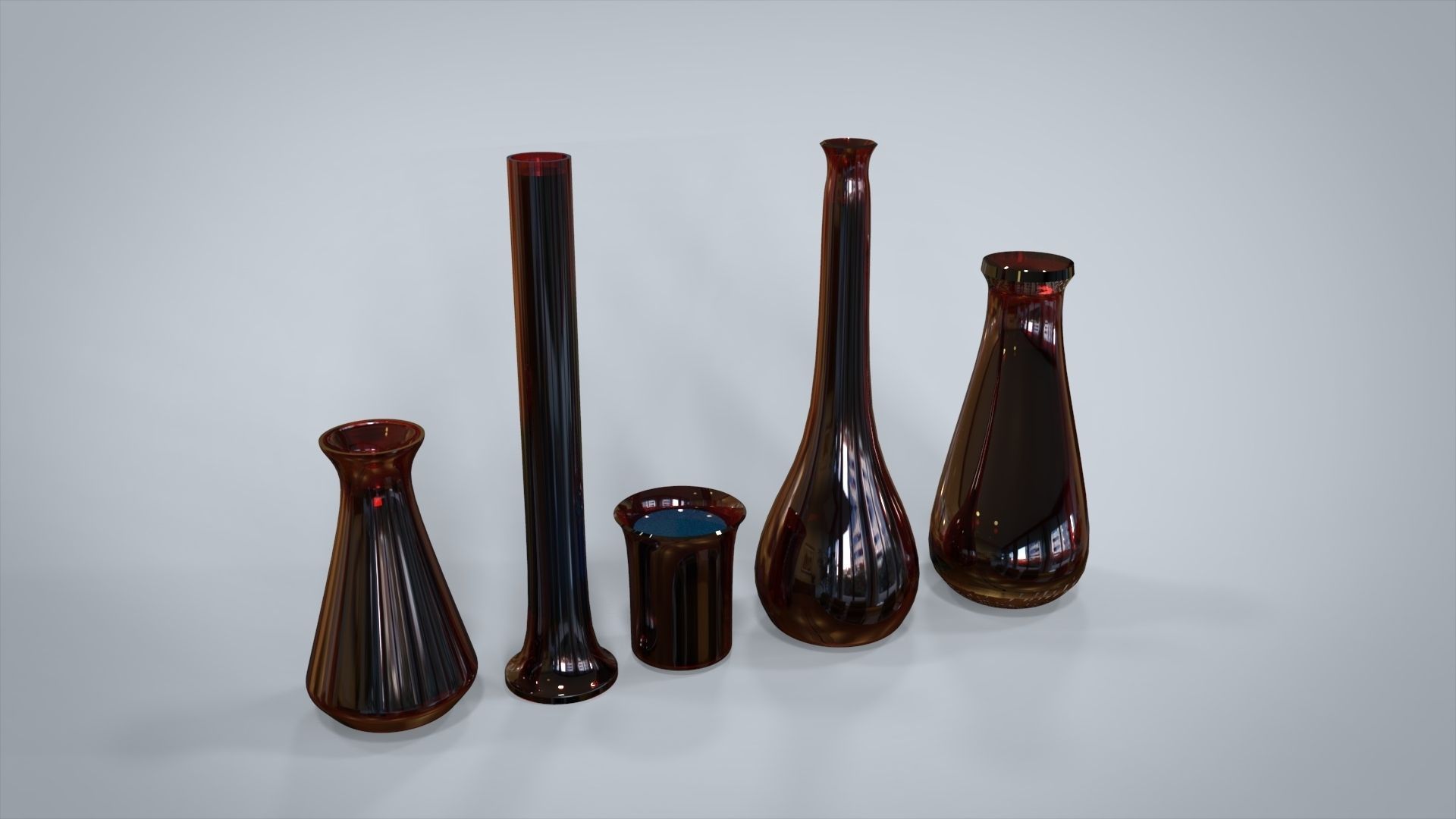 Glass Lab Equipments 3D model_1