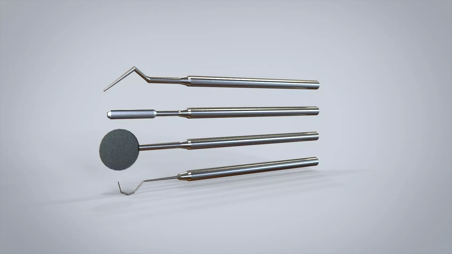 Dentist Equipments 3D model_0