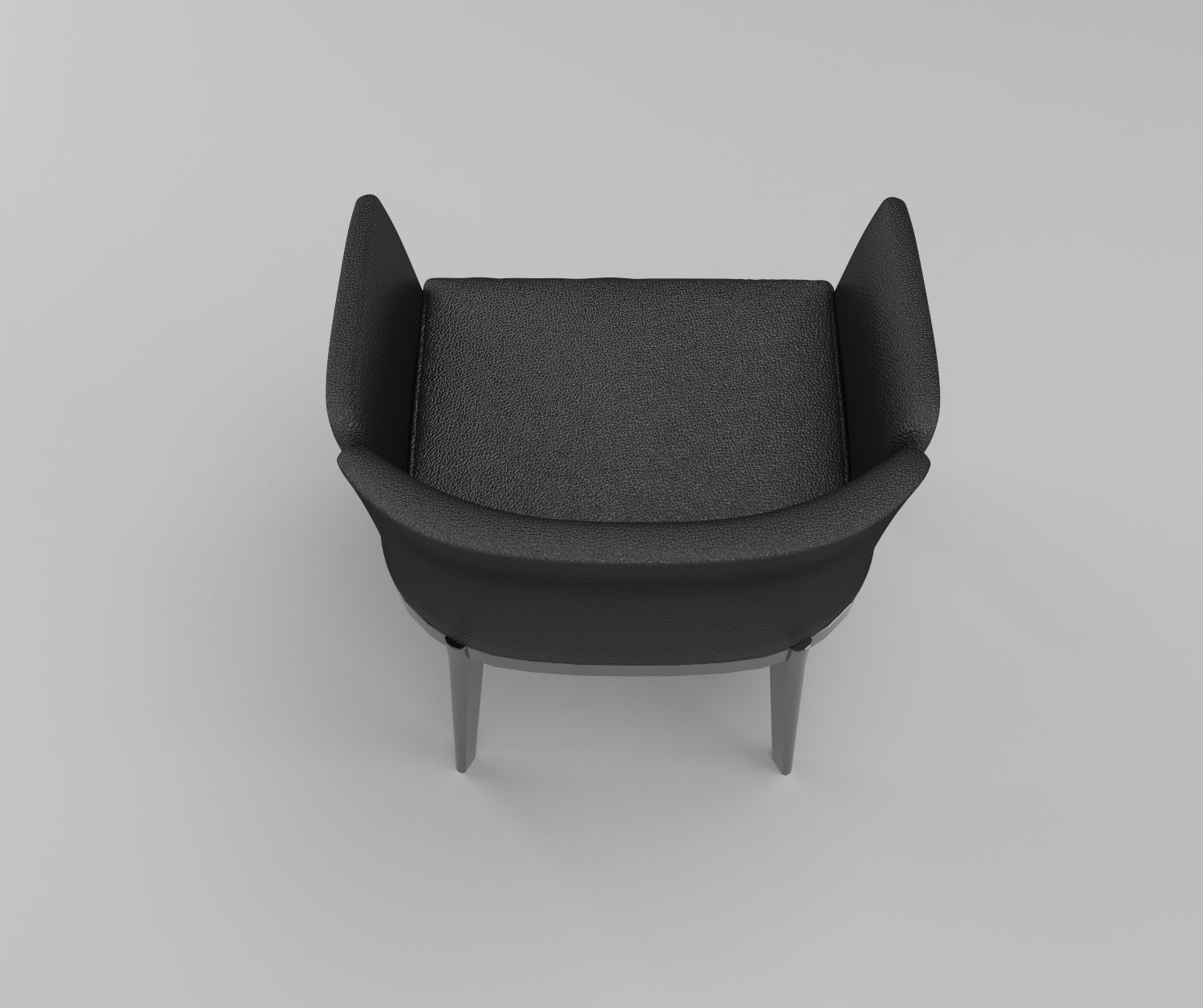 Club Armchair 3D model_2