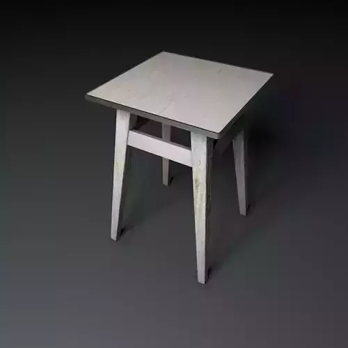 Chair old standart 3D model