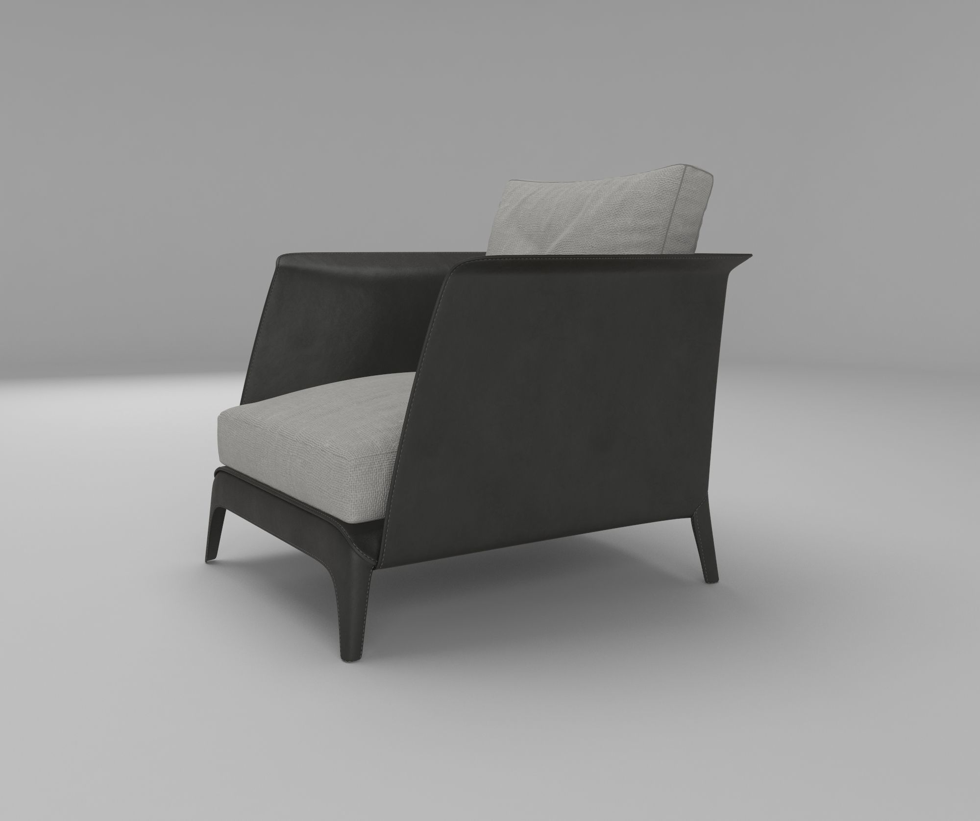 Isabel Armchair 3D model_1