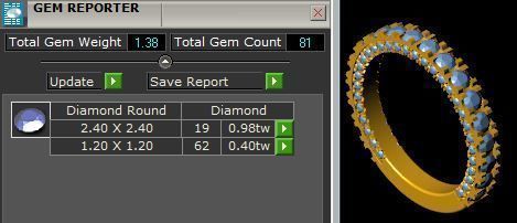 Another Double Ring  3D print model_3