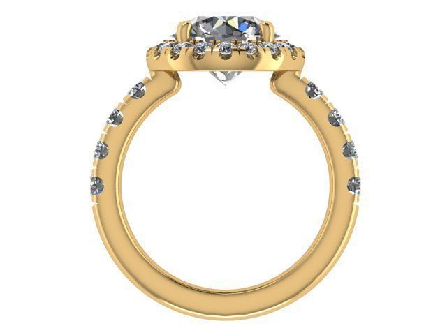 UFO Ring 3D print model_3