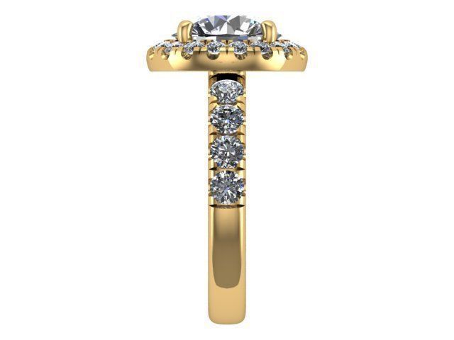 UFO Ring 3D print model_2