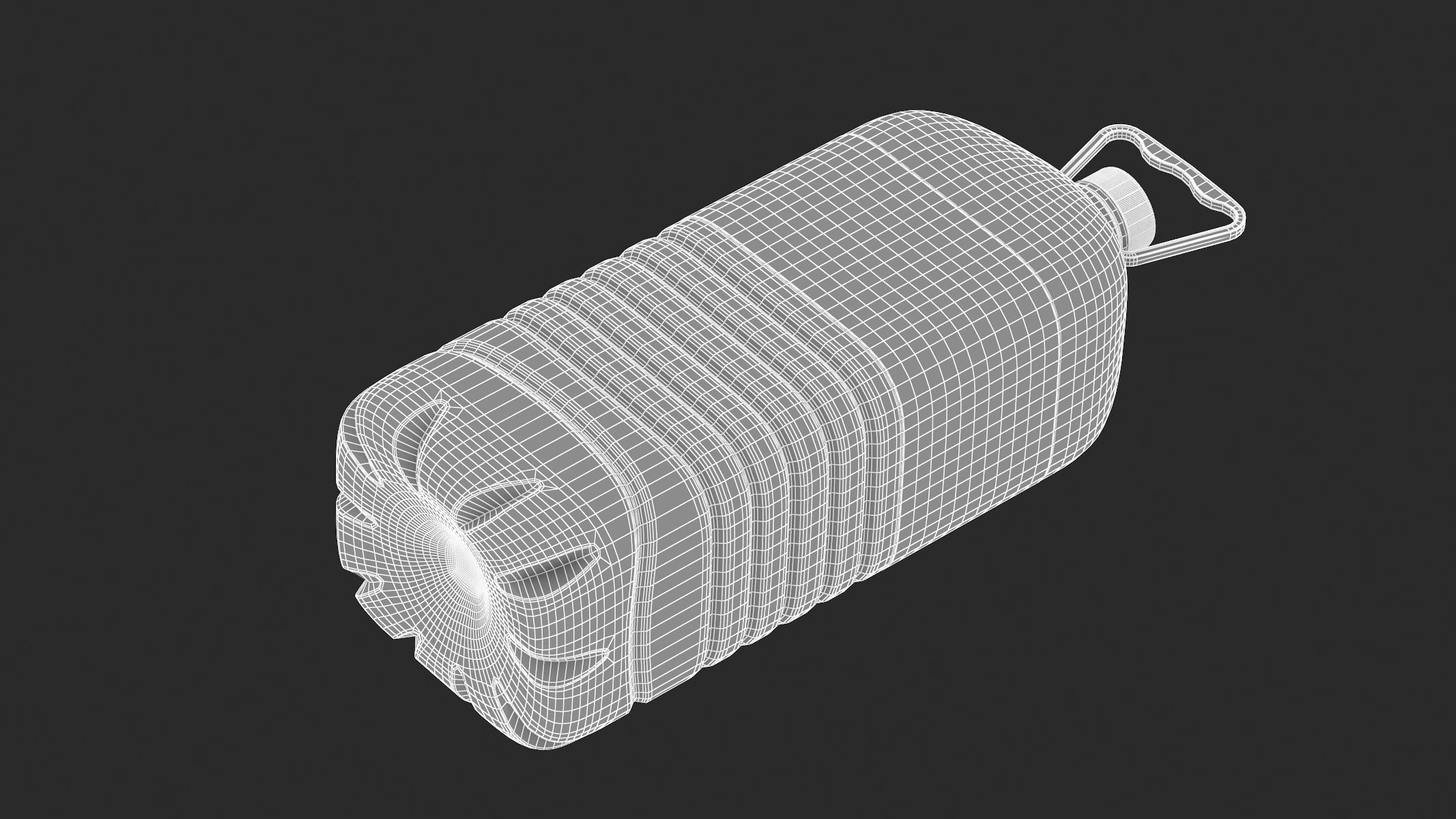 4 Water Bottles Collection 3D model_79
