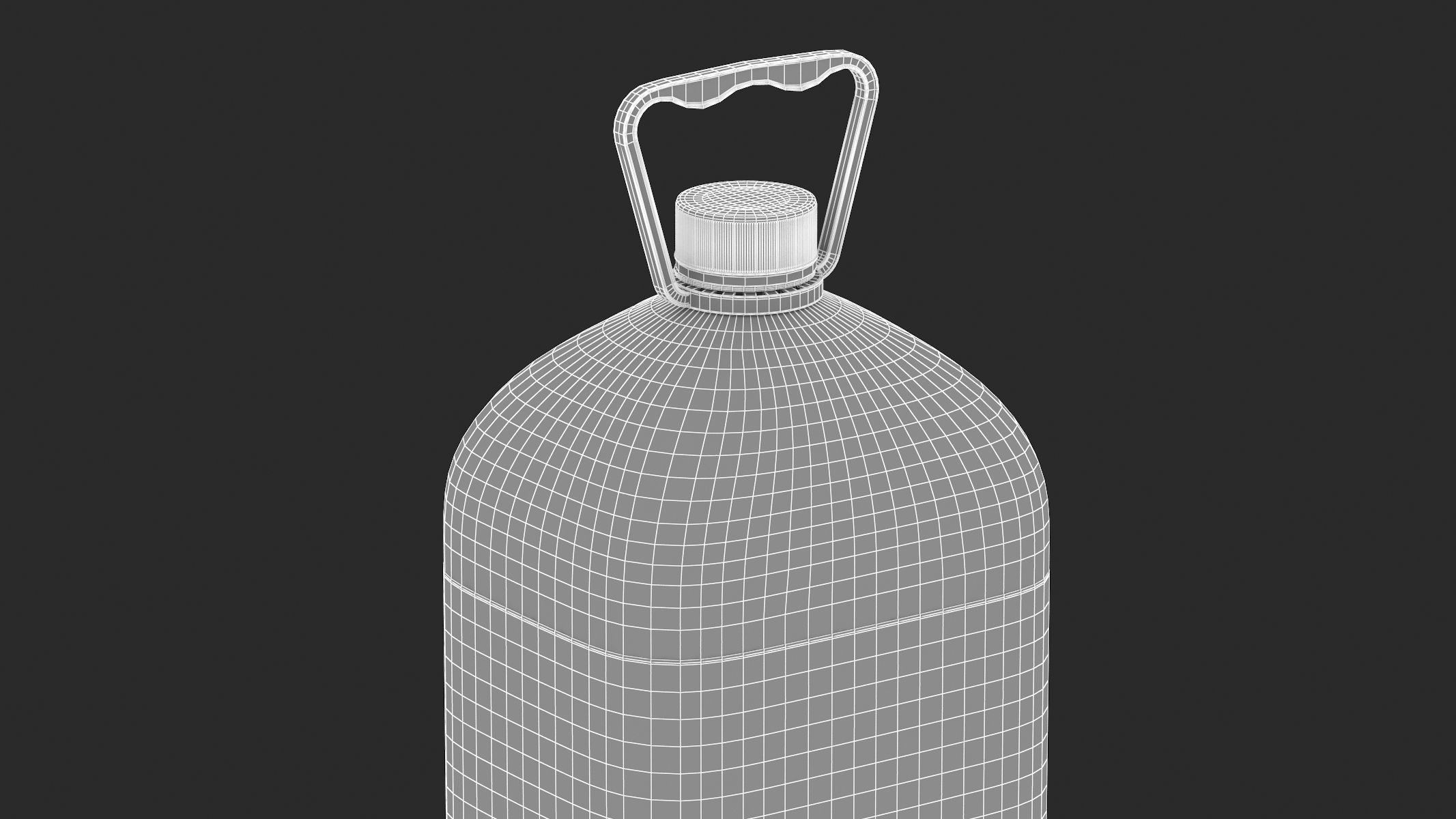 4 Water Bottles Collection 3D model_80