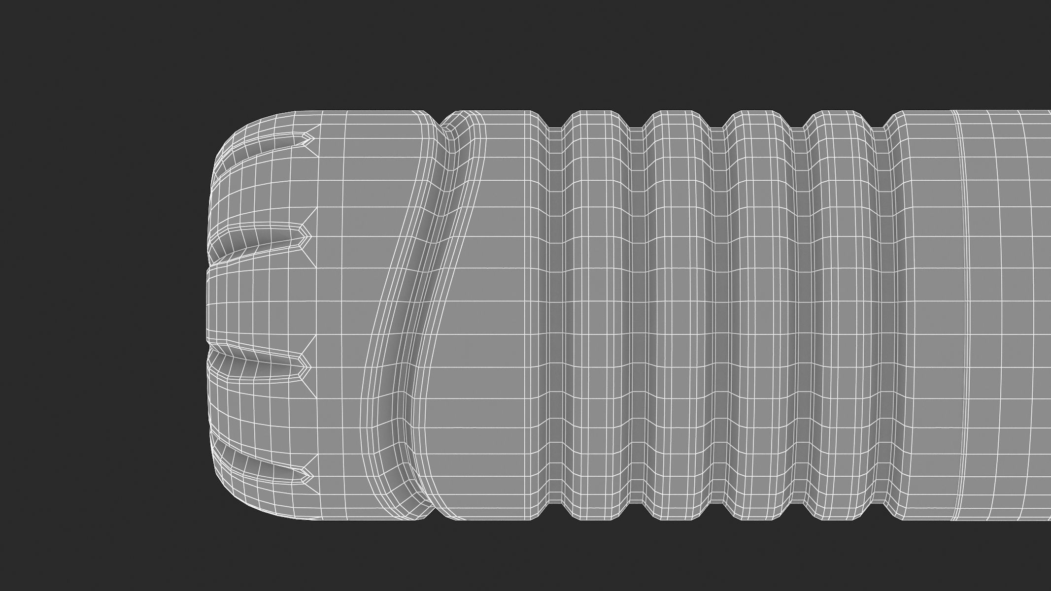 4 Water Bottles Collection 3D model_60