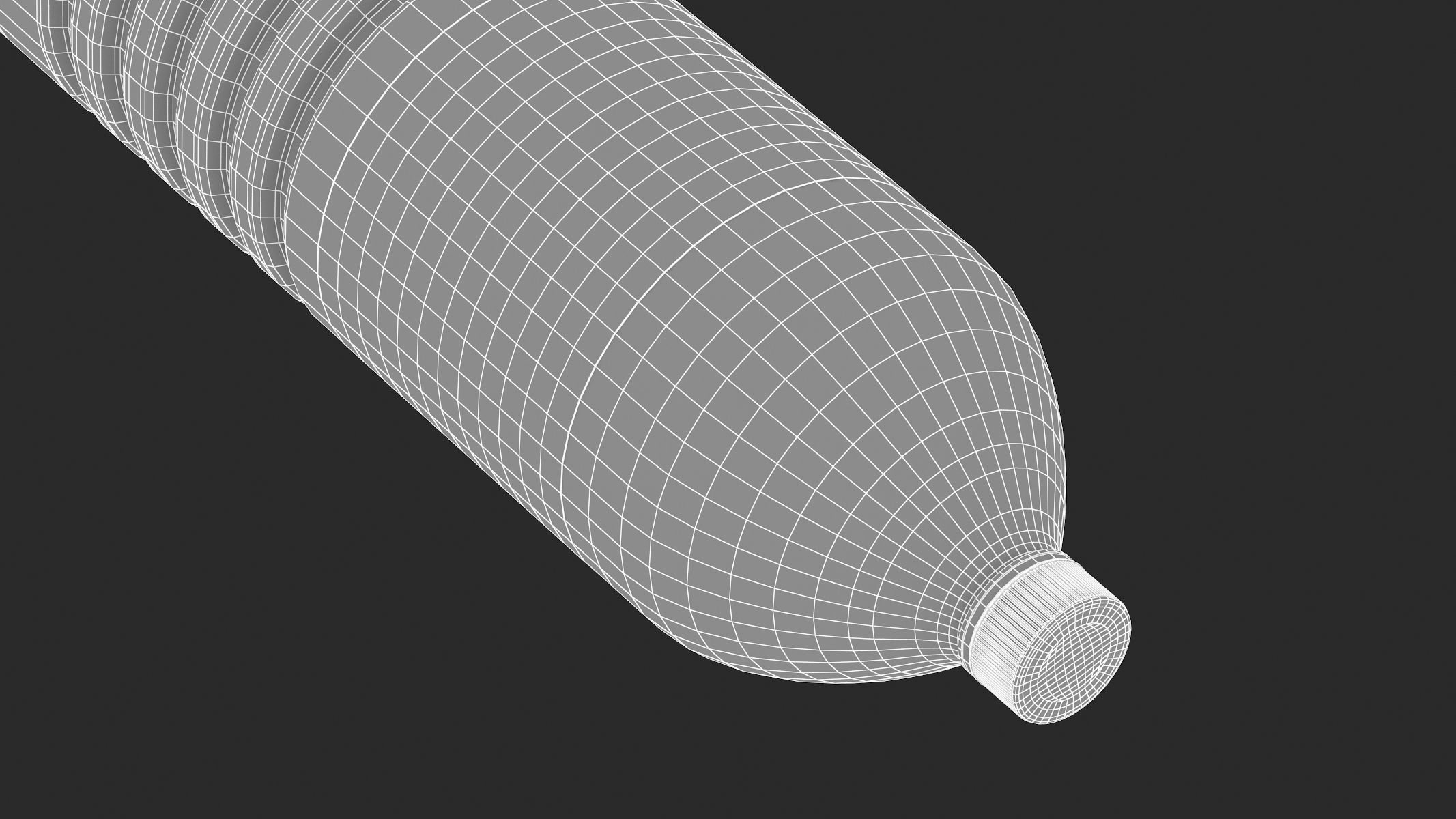 4 Water Bottles Collection 3D model_19